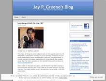 Tablet Screenshot of jaypgreene.com